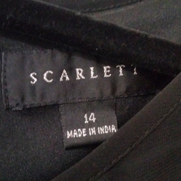 Formal black sleeveless dress - Picture 4 of 4